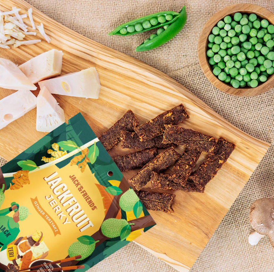 Jack & Teri Jackfruit Ginger Teriyaki Jerky