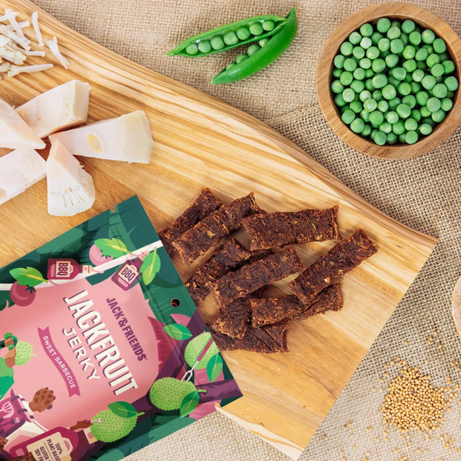 Jack & Barb Sweet BBQ Jackfruit Jerky
