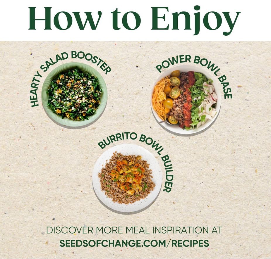 RTE Organic Super Grains flavored with Tuscan Herbs