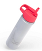 Straw Lid Set for Wide Mouth Bottles - Fuschia