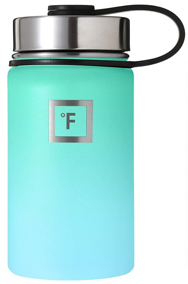 14 oz Wide Mouth Bottle with Straw Lid - Sky