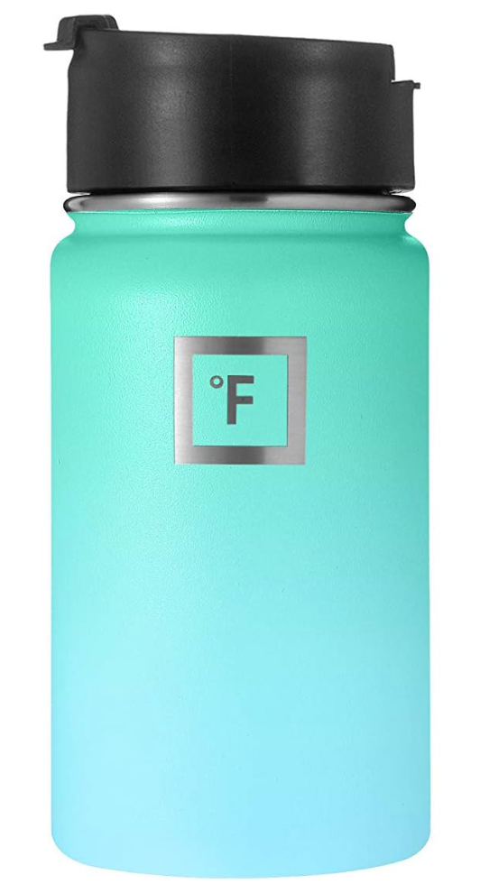 14 oz Wide Mouth Bottle with Straw Lid - Sky