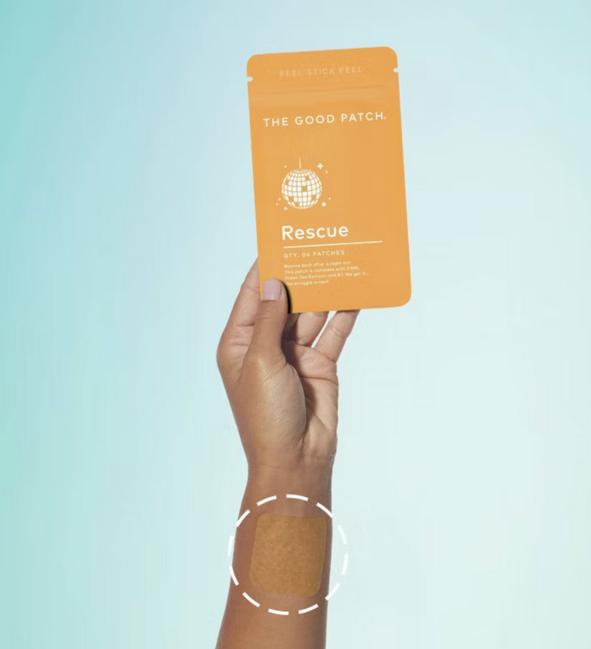 Rescue Plant-Based Vegan Wellness Patch (4 CT)