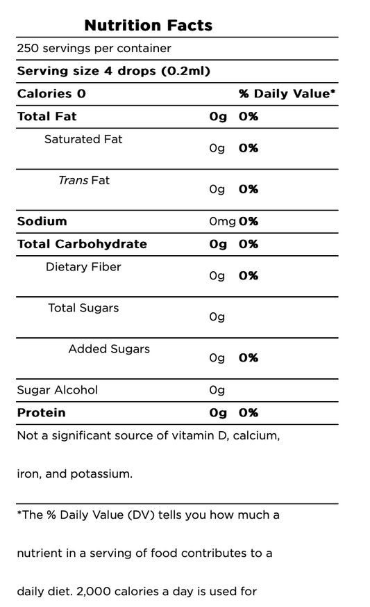 Stevia Drops Caramel