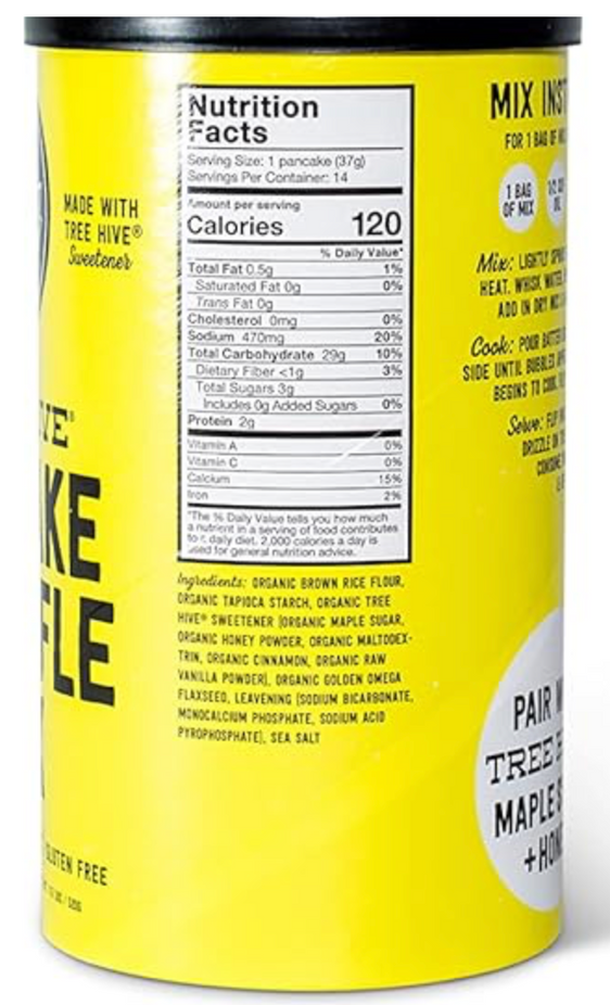 Organic Pancake & Waffle Mix