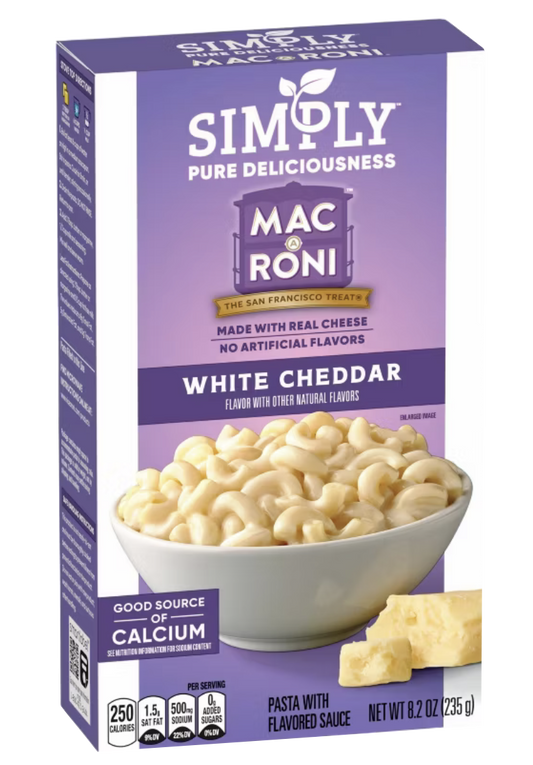 Simply Mac-a-Roni - White Cheddar