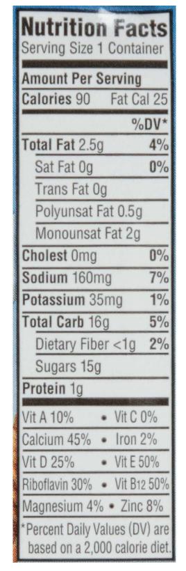 Almond Pure Vanilla Milk (18 Pack)