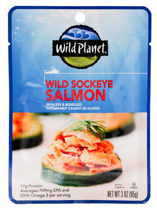 Wild Sockeye Salmon (24 Pack)