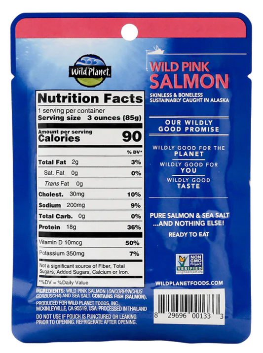 Wild Pink Salmon (24 Pack)