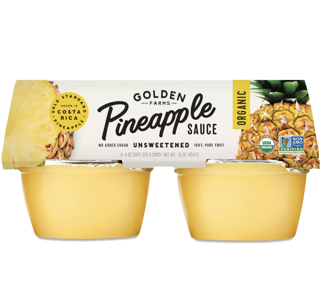 Organic Pineapple Sauce Cups (4 CT)