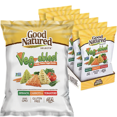 Good Natured Selects - Veg-Ables Crispy, Potato/Veggie Snacks (6 Pack)