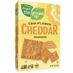 Cauliflower Cheddar Crackers