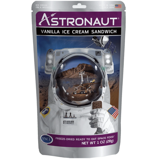 Freeze-Dried Vanilla Ice Cream Sandwich