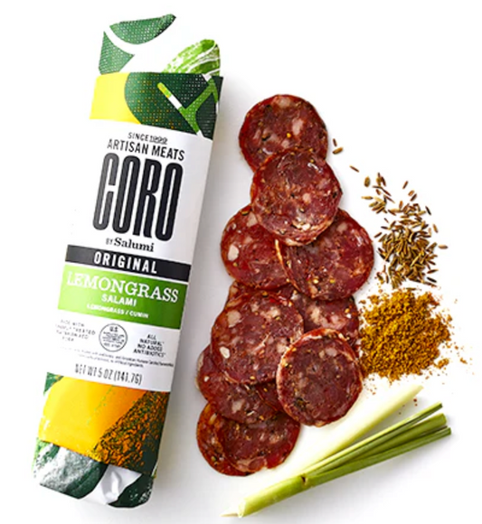 Uncured Lemongrass Piccolo Salami