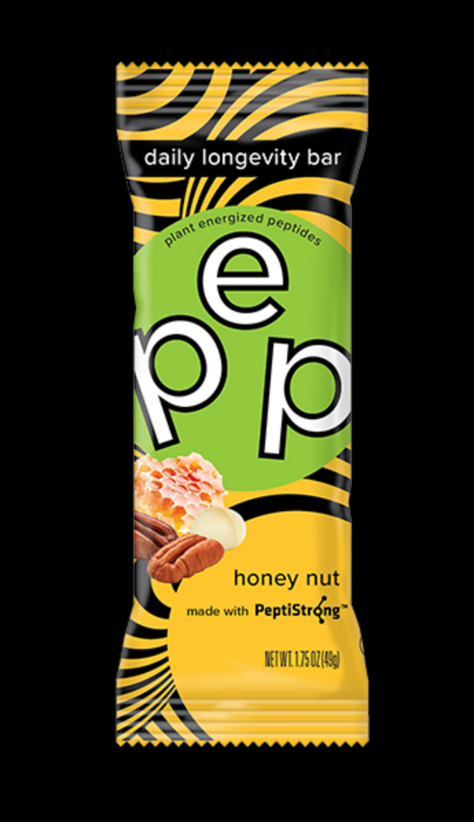 PEP Honey Nut Daily Longevity Bar (12 CT)