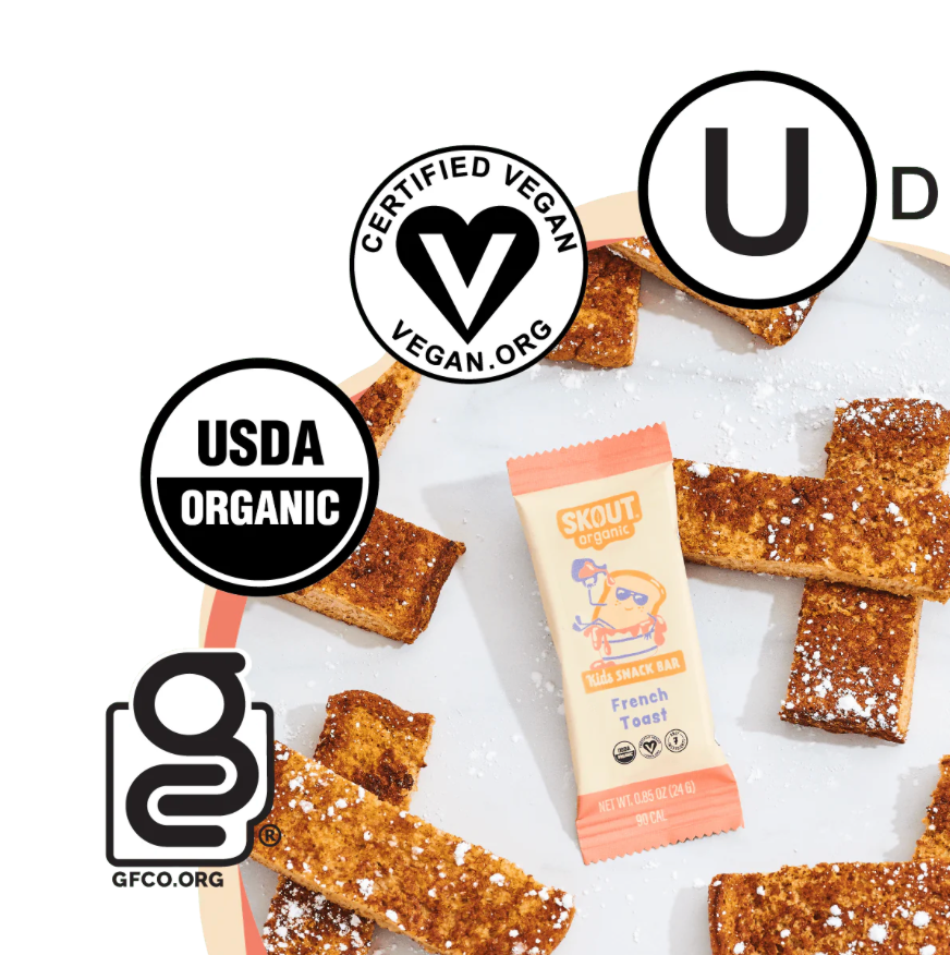 Organic French Toast Bar (6 CT)