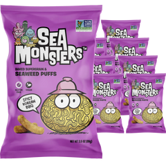 Seaweed Puffs Spicy Korean Bbq (8 Pack)