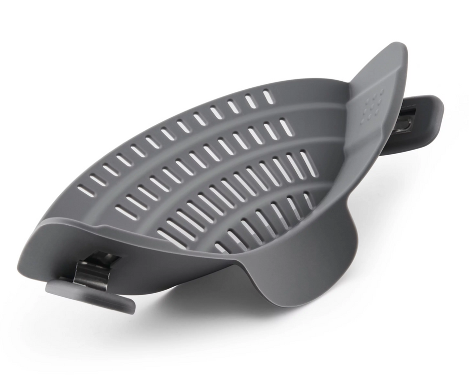 Clip On Pot Strainer Grey