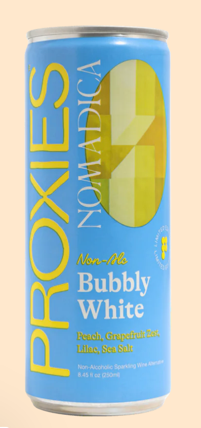 Bubbly White Non-Alcoholic Sparkling Wine Alternate (4 Pack)