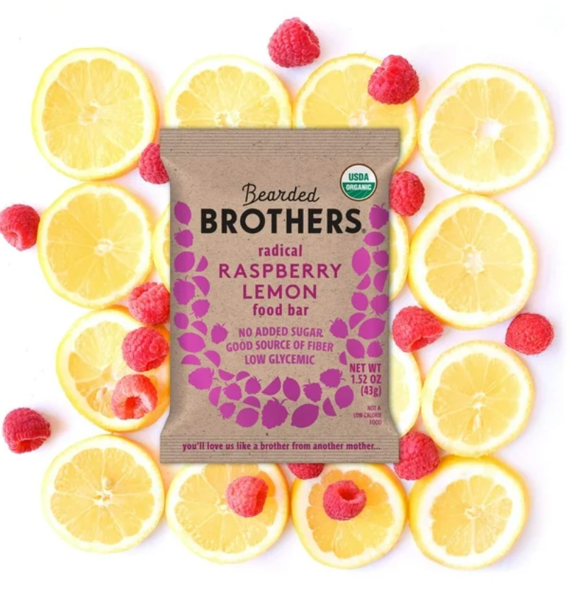 Radical Raspberry Bearded Brothers Organic Radical Raspberry Lemon Bars (4 CT) – Martie