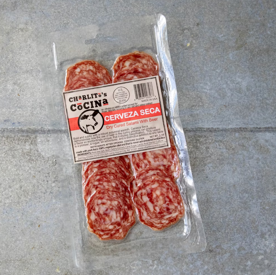 Cerveza Seca Dry Cured Beer Salami