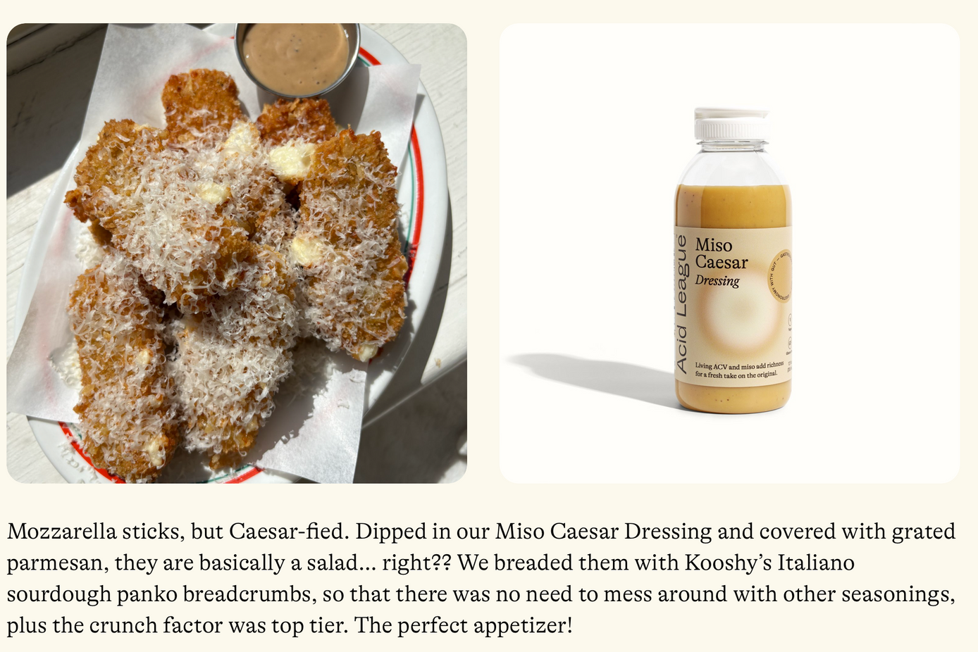 Miso Caesar Dressing