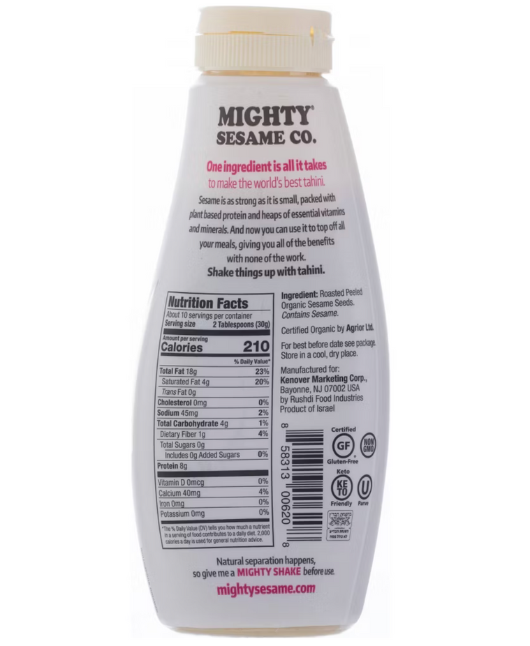 Organic Squeezable Tahini