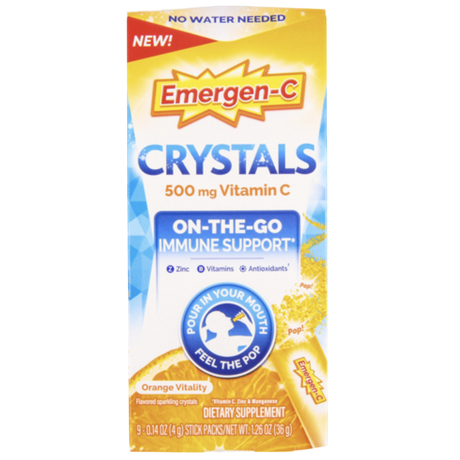 Crystals On-The-Go Orange (9 CT)