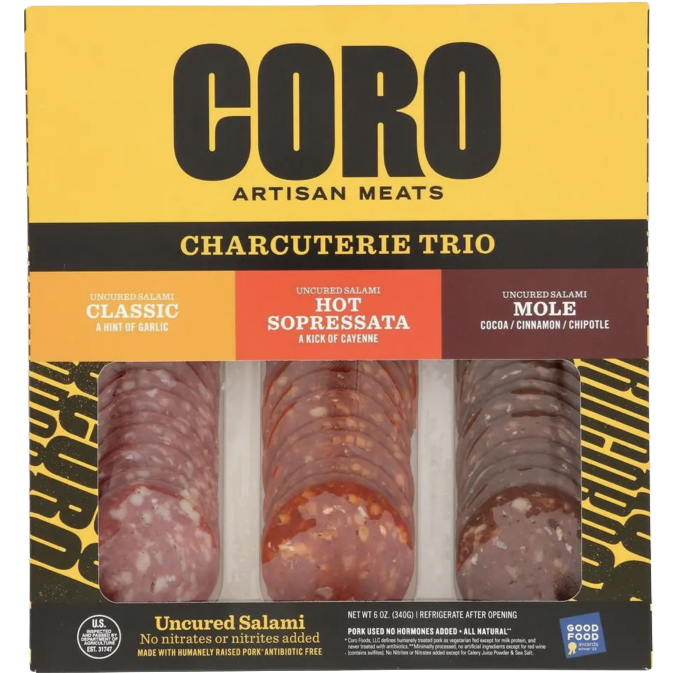 Charcuterie Trio 3 Salami Sampler