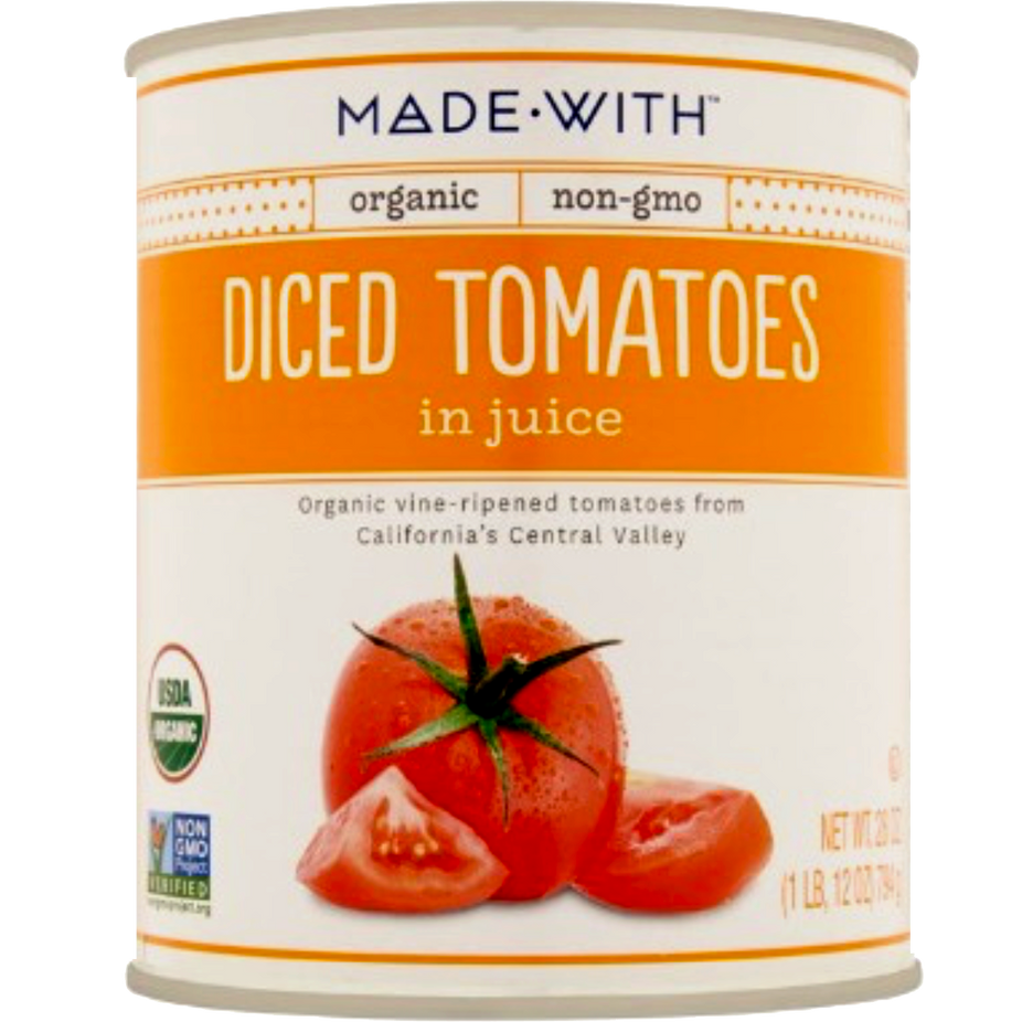 Organic Tomatoes Diced