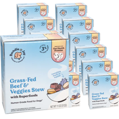 Grass-Fed Beef & Veggies Stew Dog Food (12 Pack)
