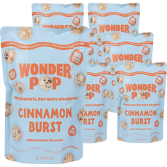 Popped Water Lily Seeds - Cinnamon Burst (6 Pack)