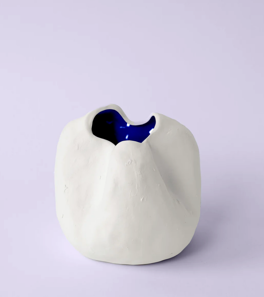 Louise White Porcelain Vase