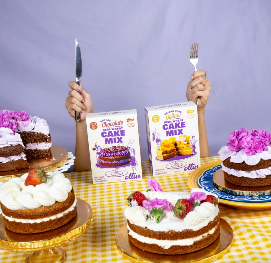 Golden Hour Yellow Cake Mix