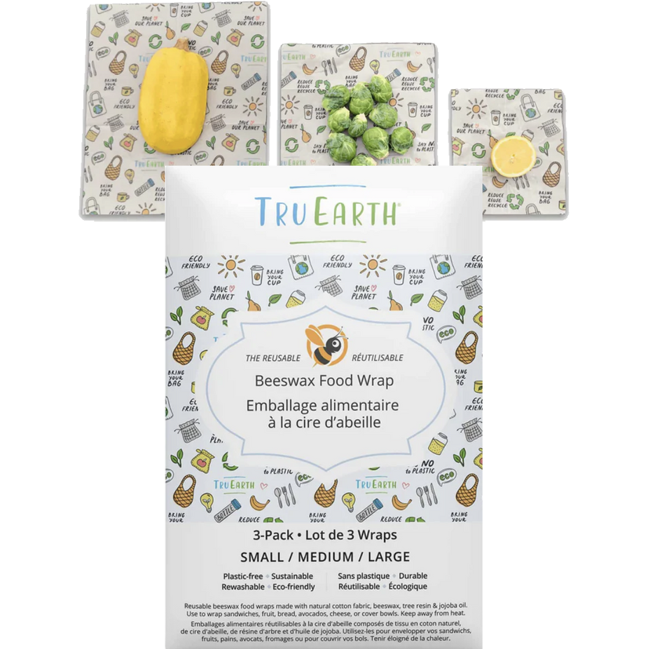 Reusable Beeswax Food Wrap (3 CT)
