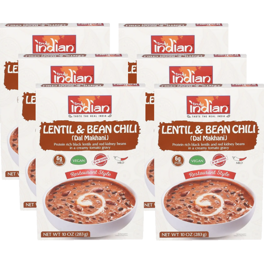 Dal Makhani Vegan Lentil & Bean Chili Entree (6 Pack)