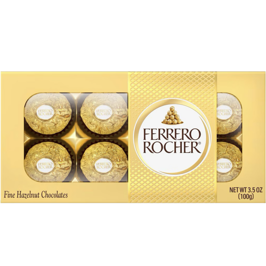 Premium Gourmet Milk Chocolate Hazelnut Gift Box (8 CT)