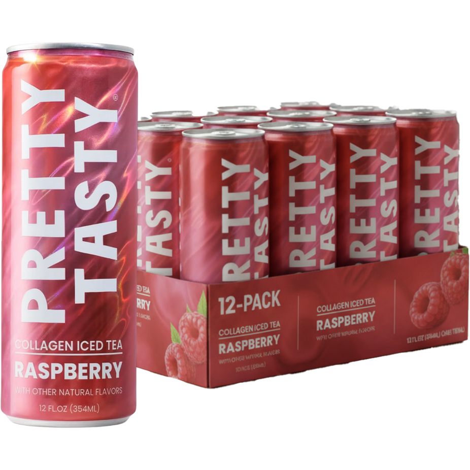 Collagen Iced Tea - Raspberry (12 Pack)