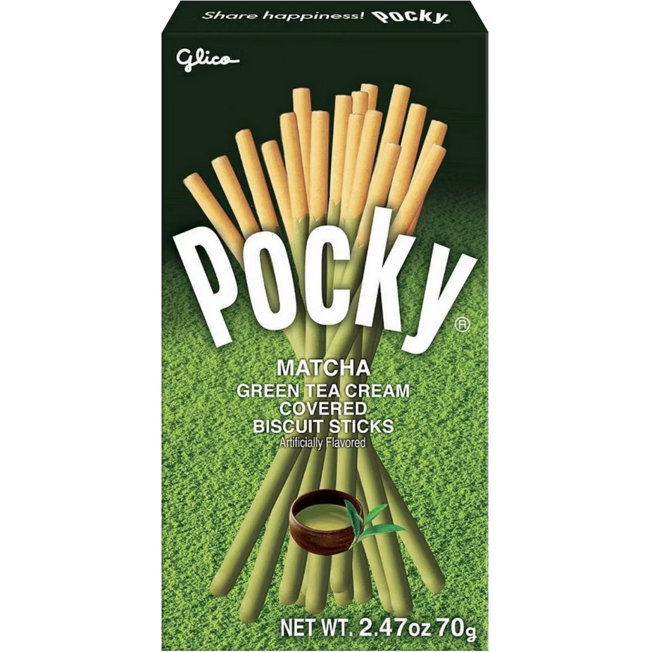 Pocky Matcha Green Tea Cream Cookie