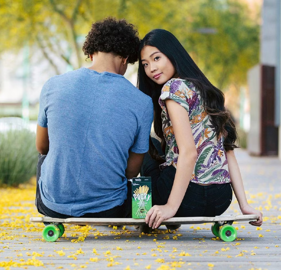 Pocky Matcha Green Tea Cream Cookie