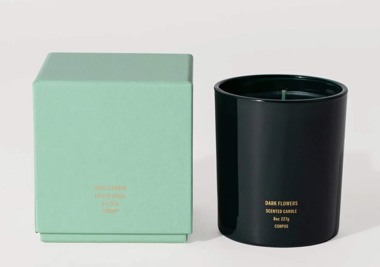 Luxury Soy Wax Scented Candle - Dark Flowers