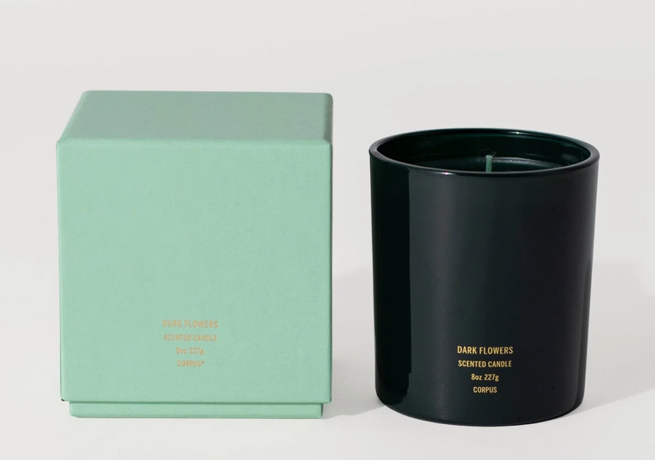 Luxury Soy Wax Scented Candle - Dark Flowers