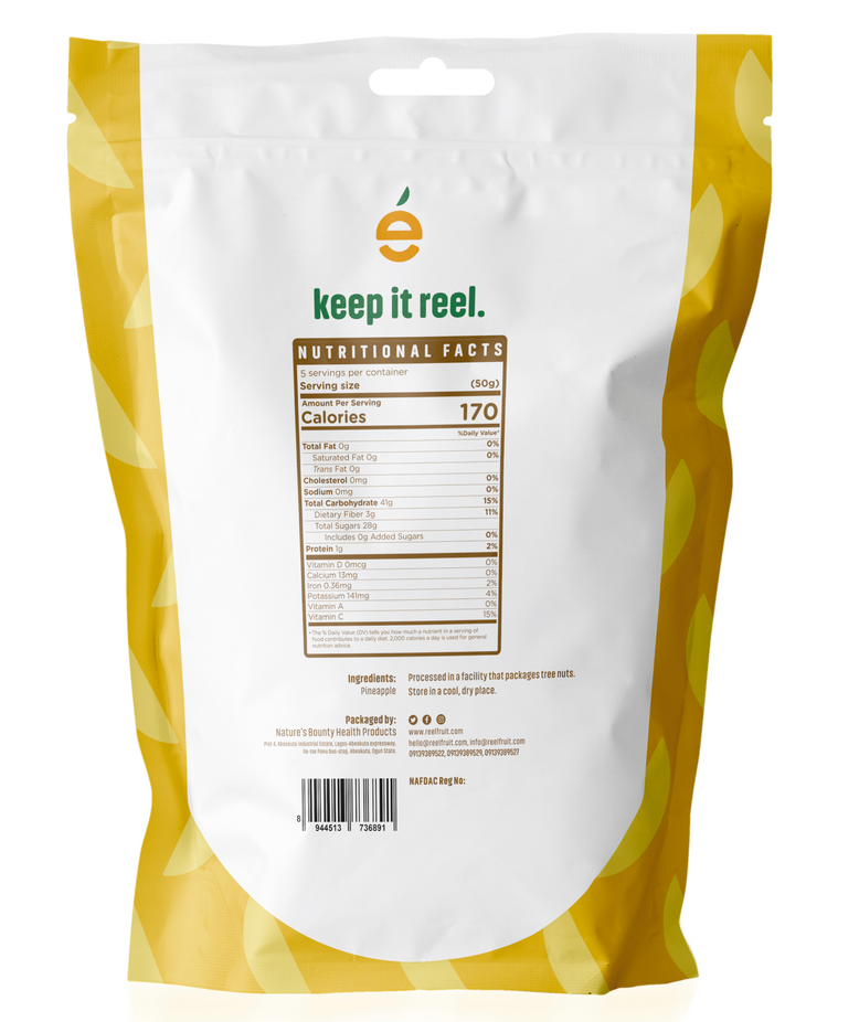 Gently Dried Pineapple