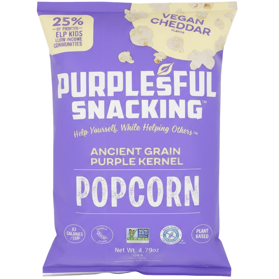 Vegan Cheddar Popcorn