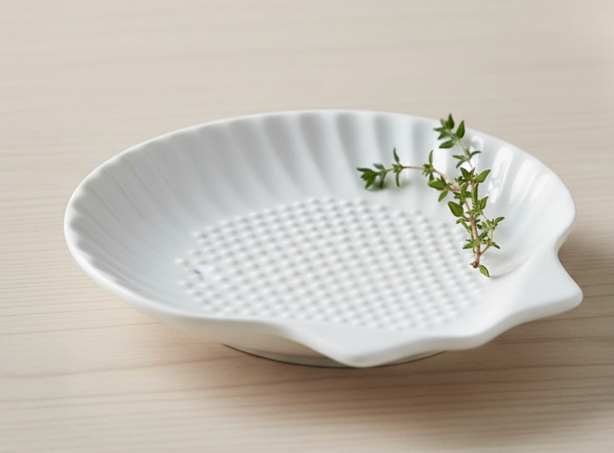 Porcelain Shell Grater