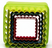 Square Cookie Cutter Set - Assorted Colors (5 Piece)