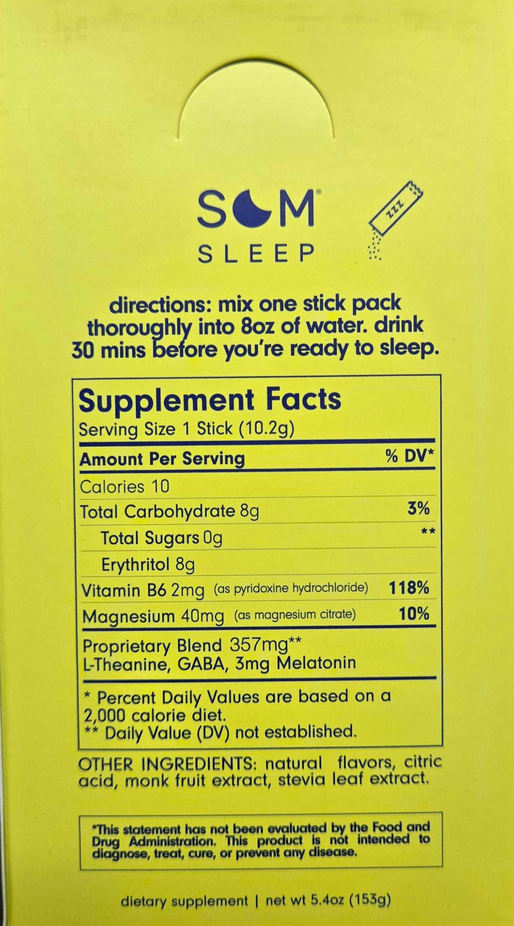 Sleep Berry Drink Mix (15 CT)