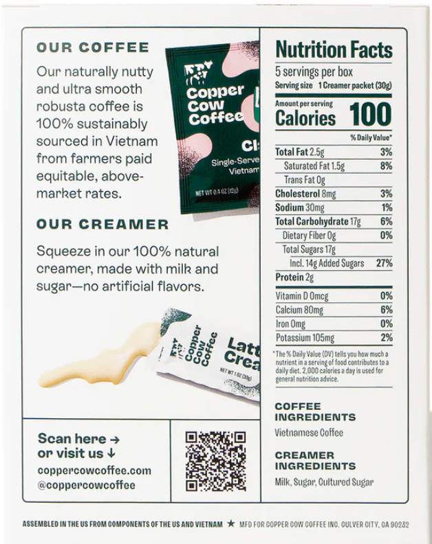 Classic Pourover Latte Single-Serve Coffee (5 CT)