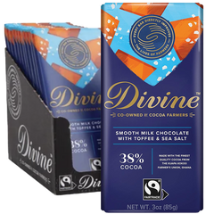 Milk Chocolate with Toffee and Sea Salt (12 CT)