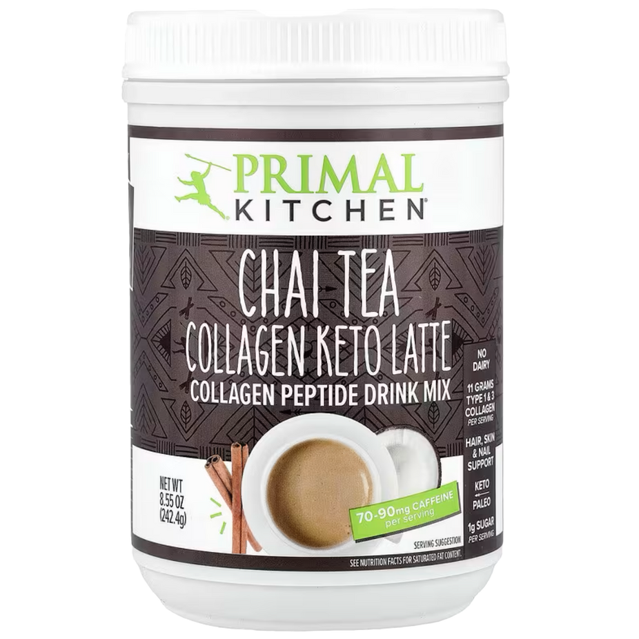 Chai Tea Collagen Keto Latte